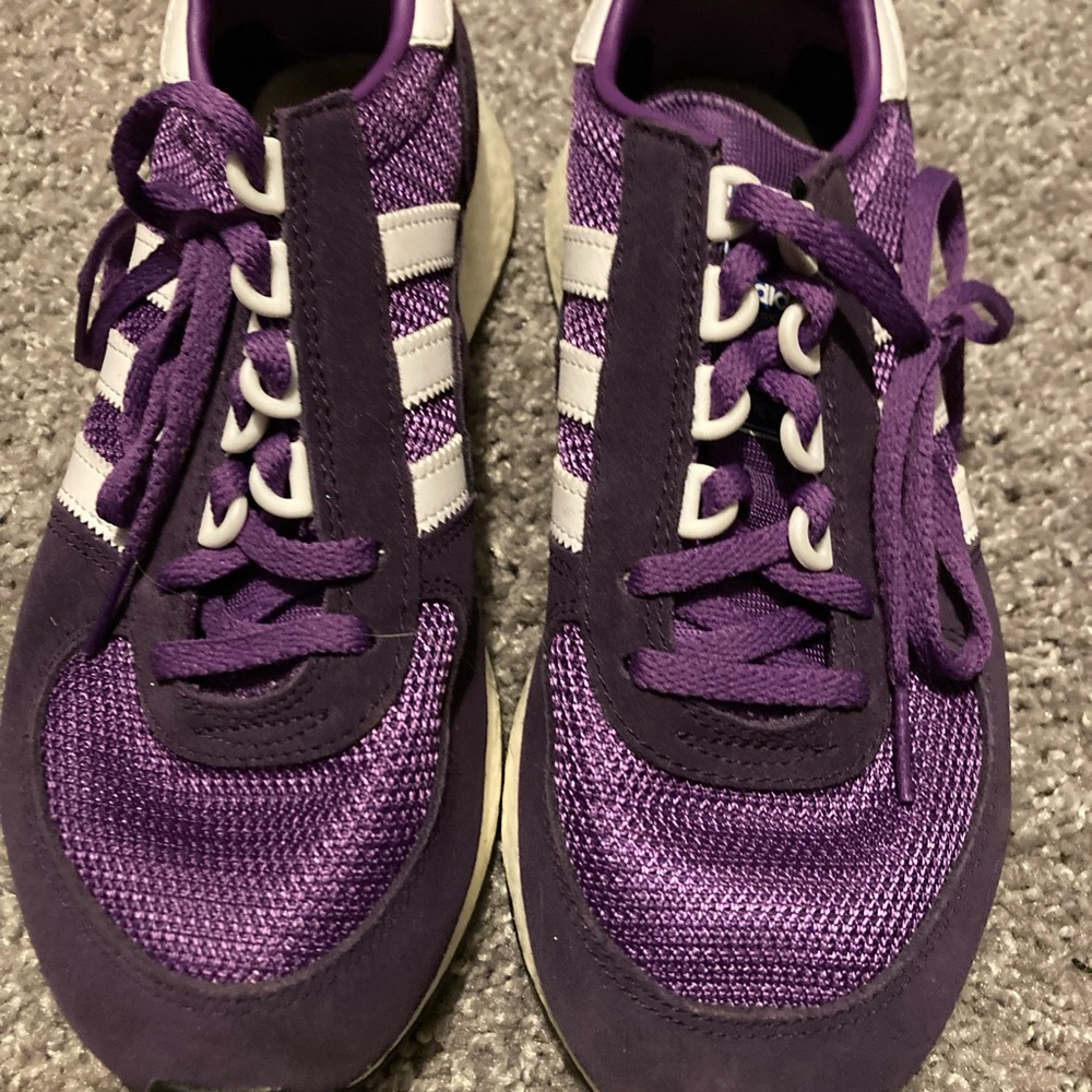 Adidas Purple sneakers